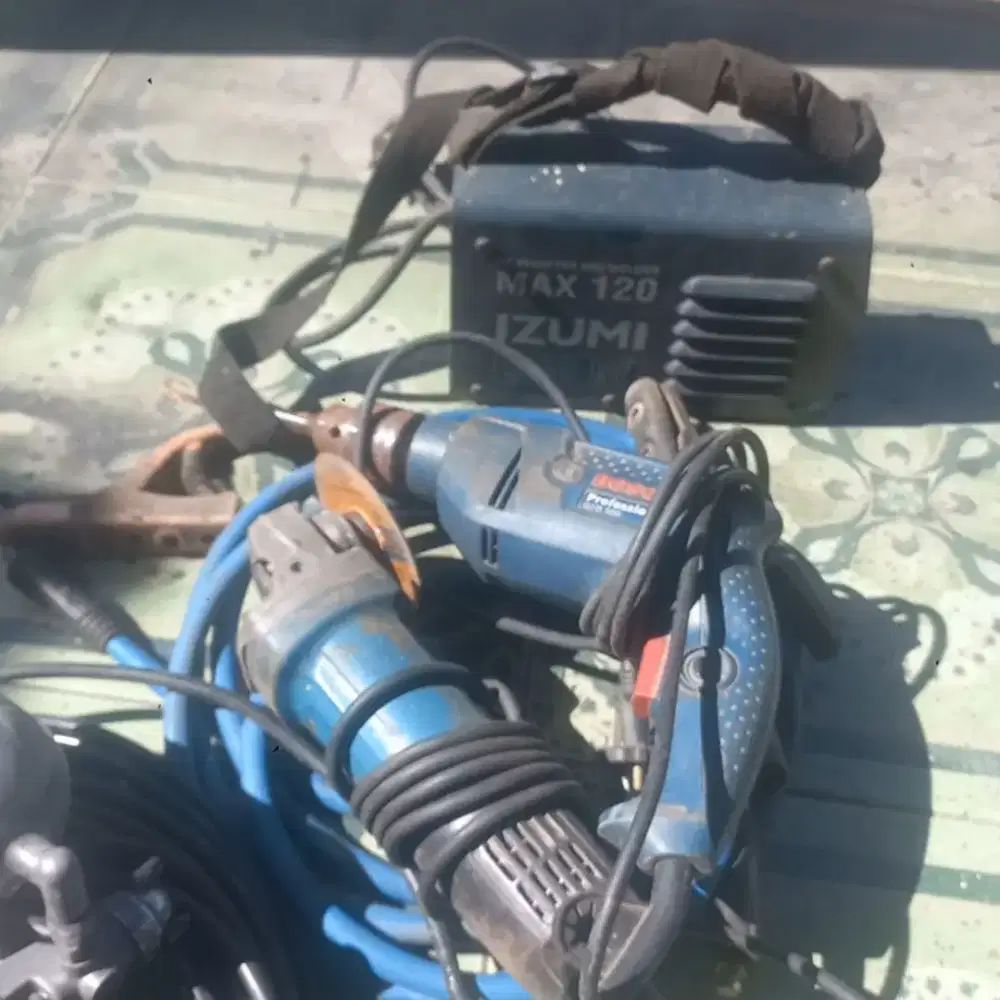 Mesin las listrik,bor,gerinda