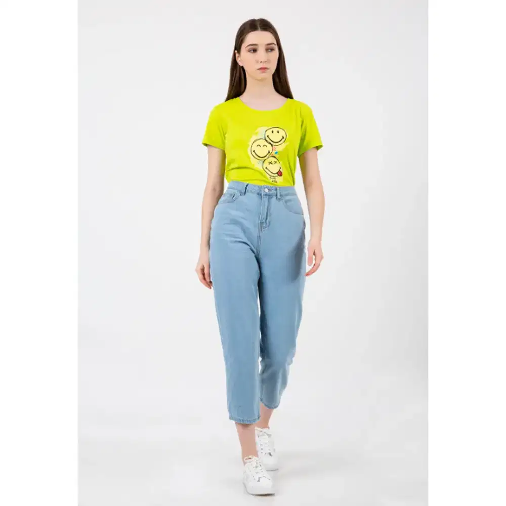 Celana Jeans Colorbox Basic Slim Fit High Waist