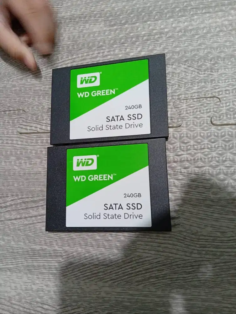 SSD WD Green 240gb sentinel 100%