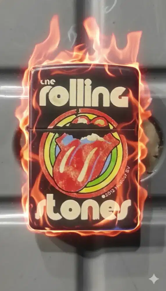 Muraaah zippo rolling stones ori
