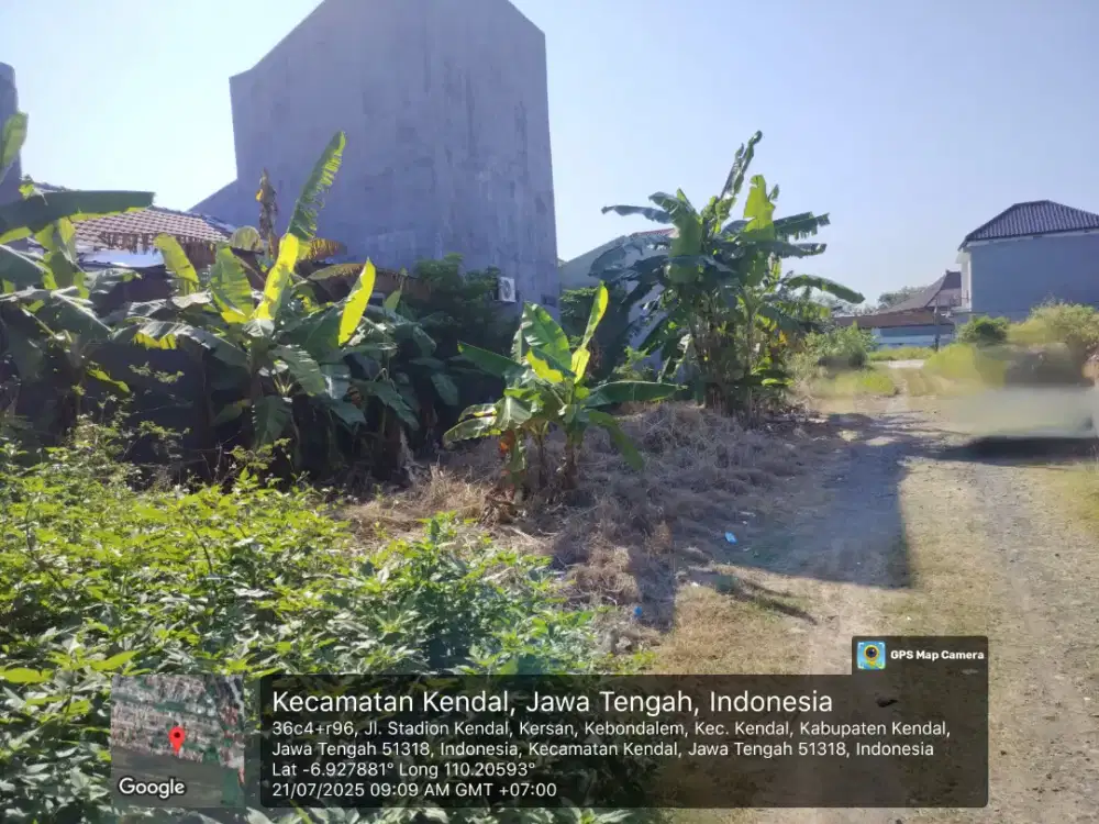 Di jual kavling tanah kota Kendal lokasi strategis langsung jalan raya