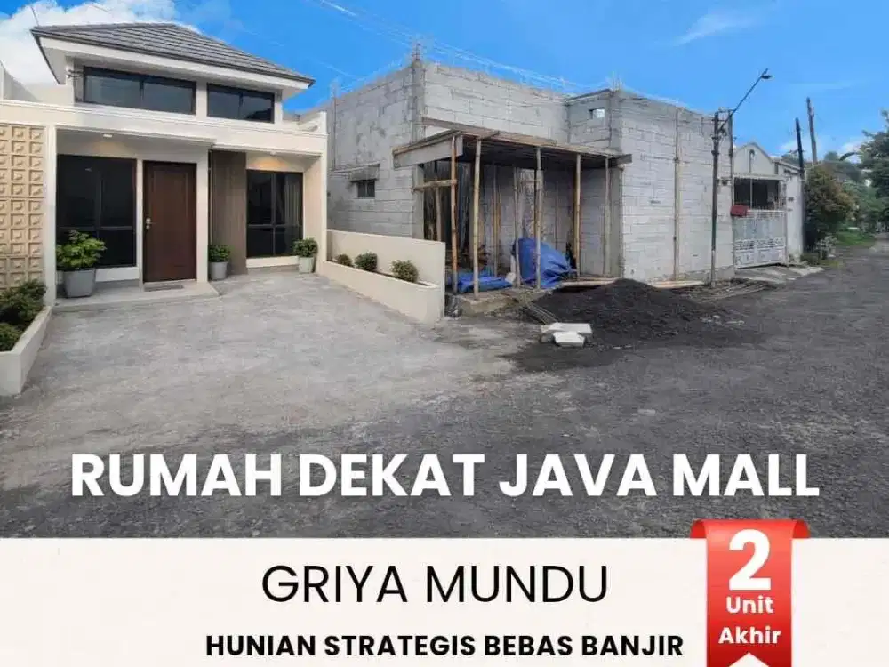 rumah kedungmundu mrican lamper kaba dekat java mall