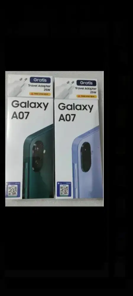 Samsung galaxy A07 ram 8gb 256gb danrom64gb resmi