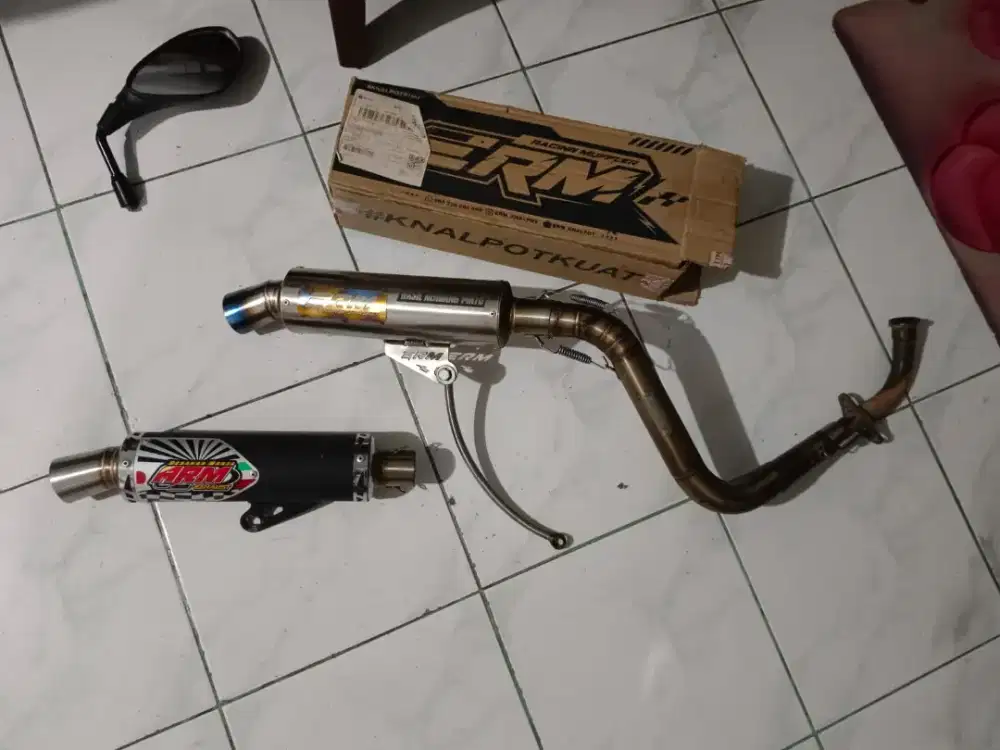 Kenalpot racing aerox new 155