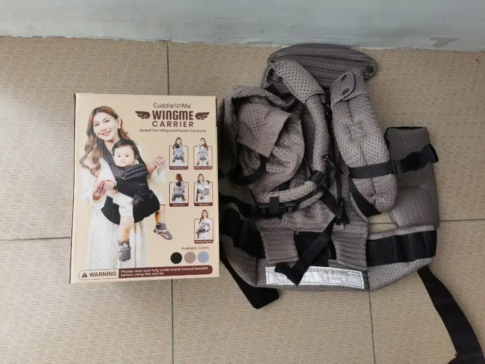 Gendongan Bayi - CUDDLEME WINGME Carrier Premium Gendongan Depan