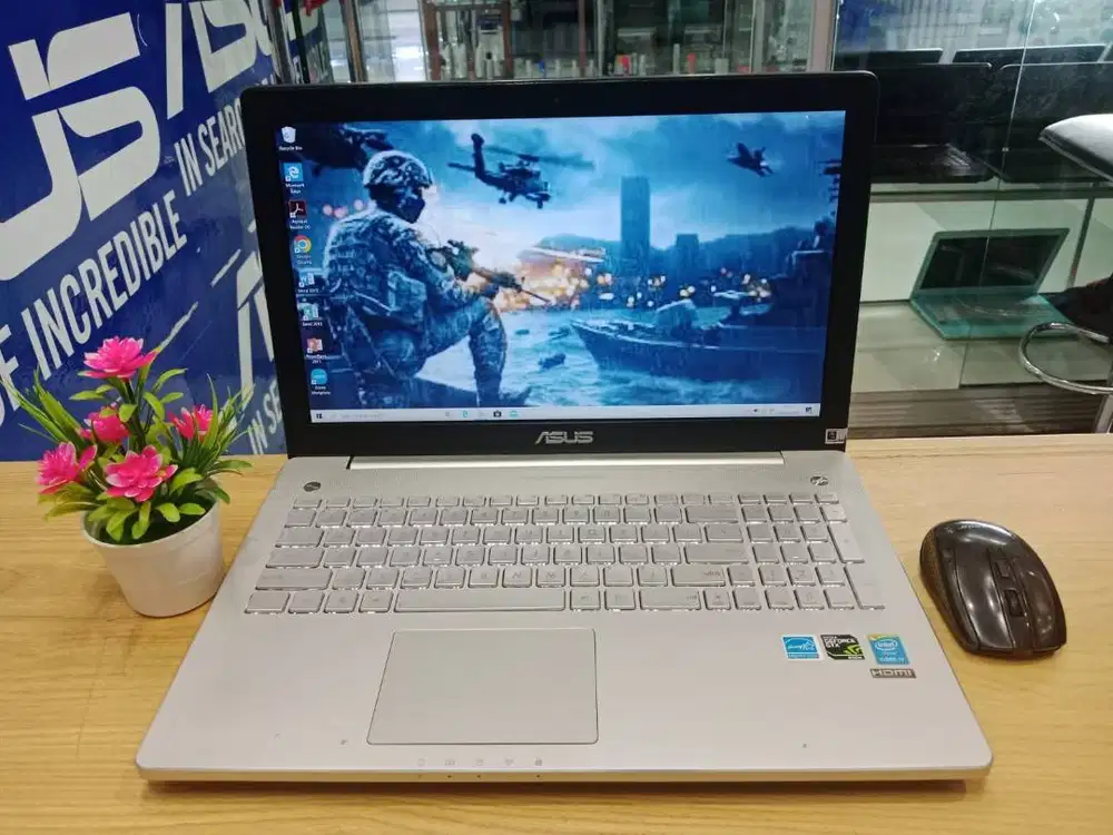 PROLAPTOP GAME DAN EDITING ASUS N550JK CORE i7 RAM 16GB SSD 256GB