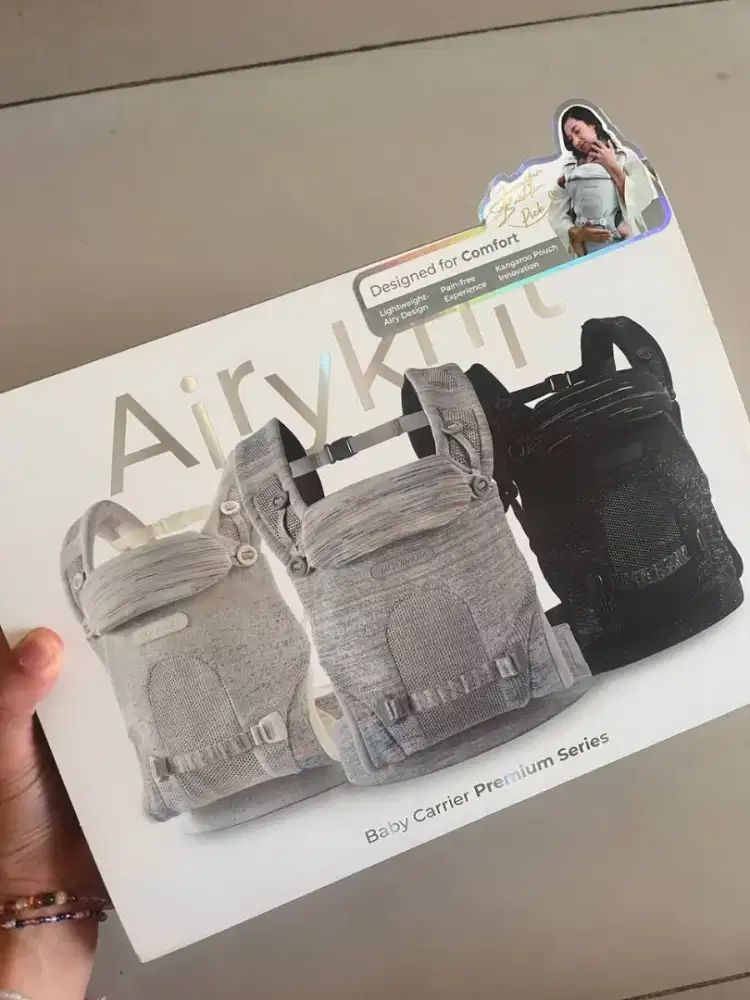 AiryKnit Baby Carrier MooiMom