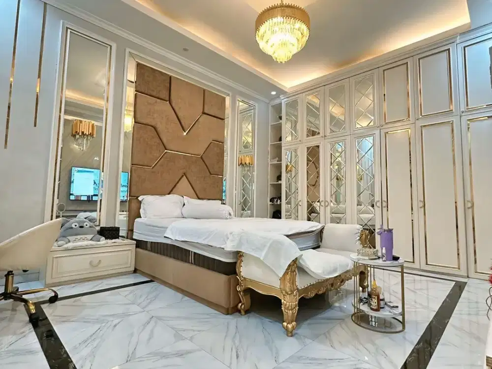 RUMAH MEWAH SIAP HUNI DALAM CLUSTER DI CEMPAKA PUTIH CIPUTAT