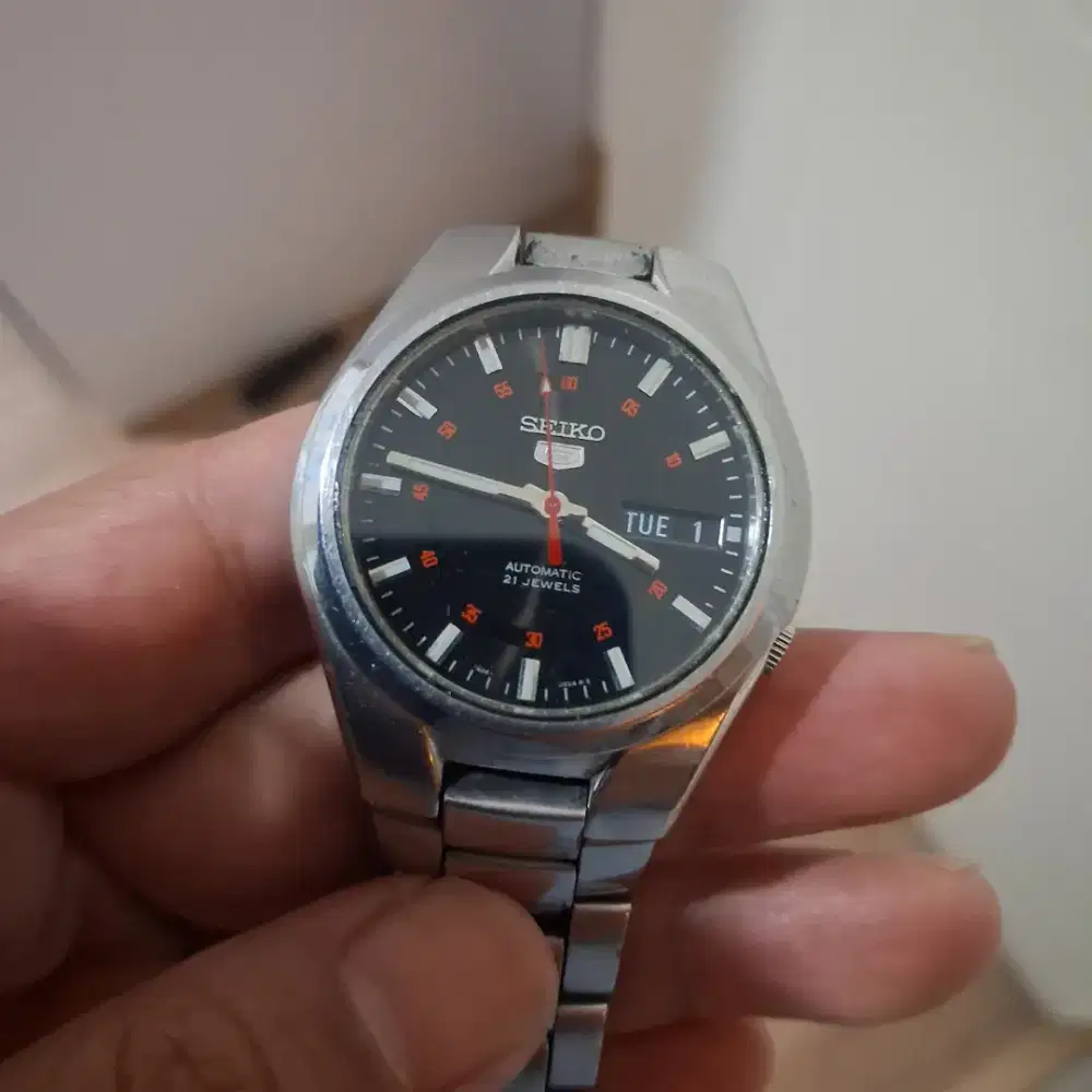 Seiko 5 SNK617 Automatic – Mesin Jalan Tapi Perlu Servis