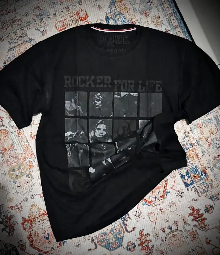 Kaos Rocker For Life Black