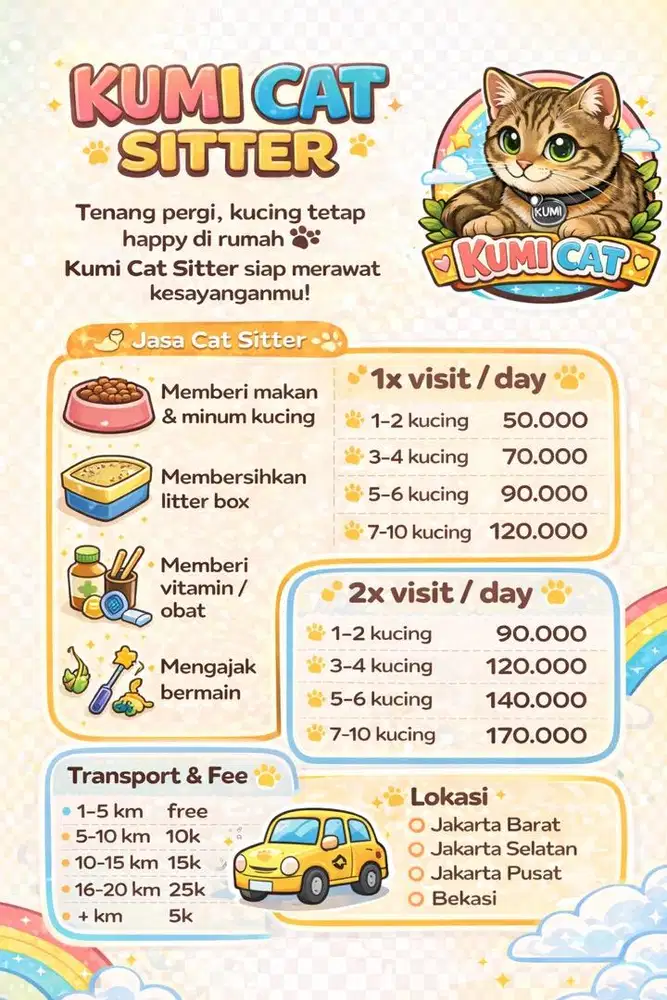 Jasa Cat Sitter