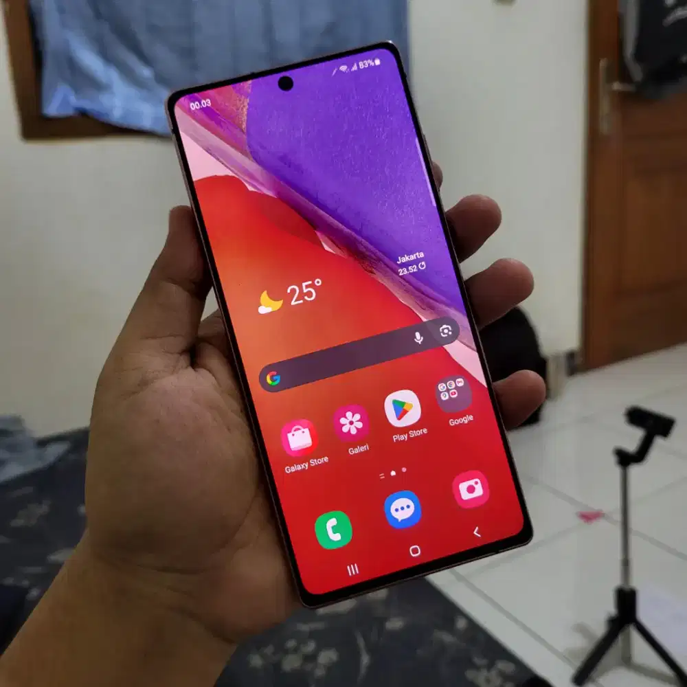 Samsung Note 20 8/256 Gb Ex Sein Resmi Indonesia