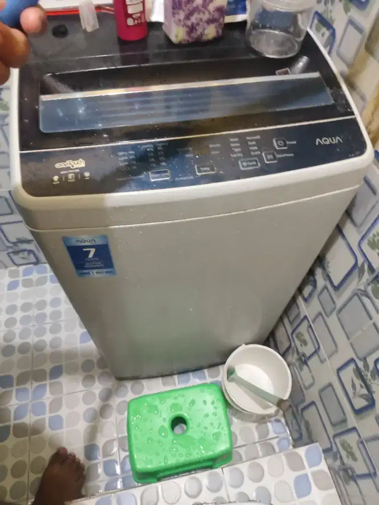 mesin cuci aqua top loading (rusak modul)