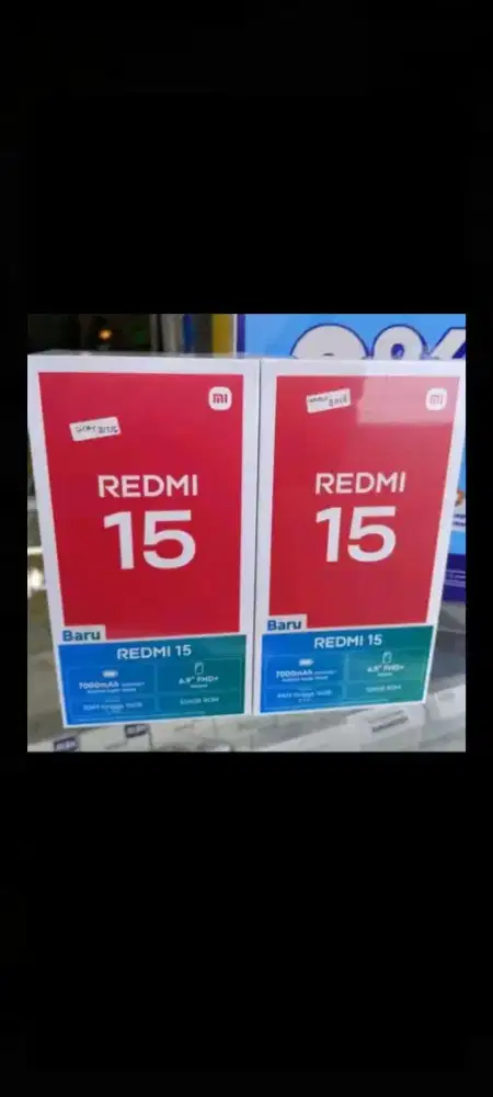 Xiaomi redmi 15 256gb ram 8gb