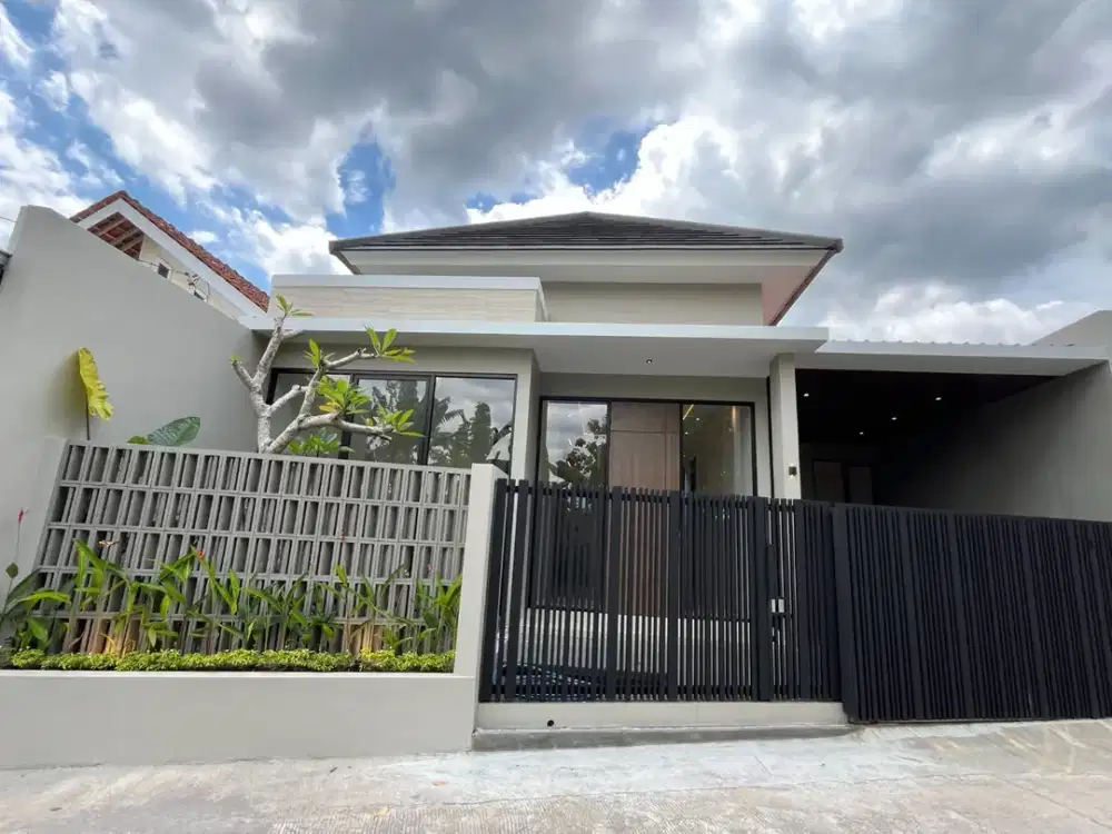 Rumah Minimalis Jogja desain Modern di Purwomartani