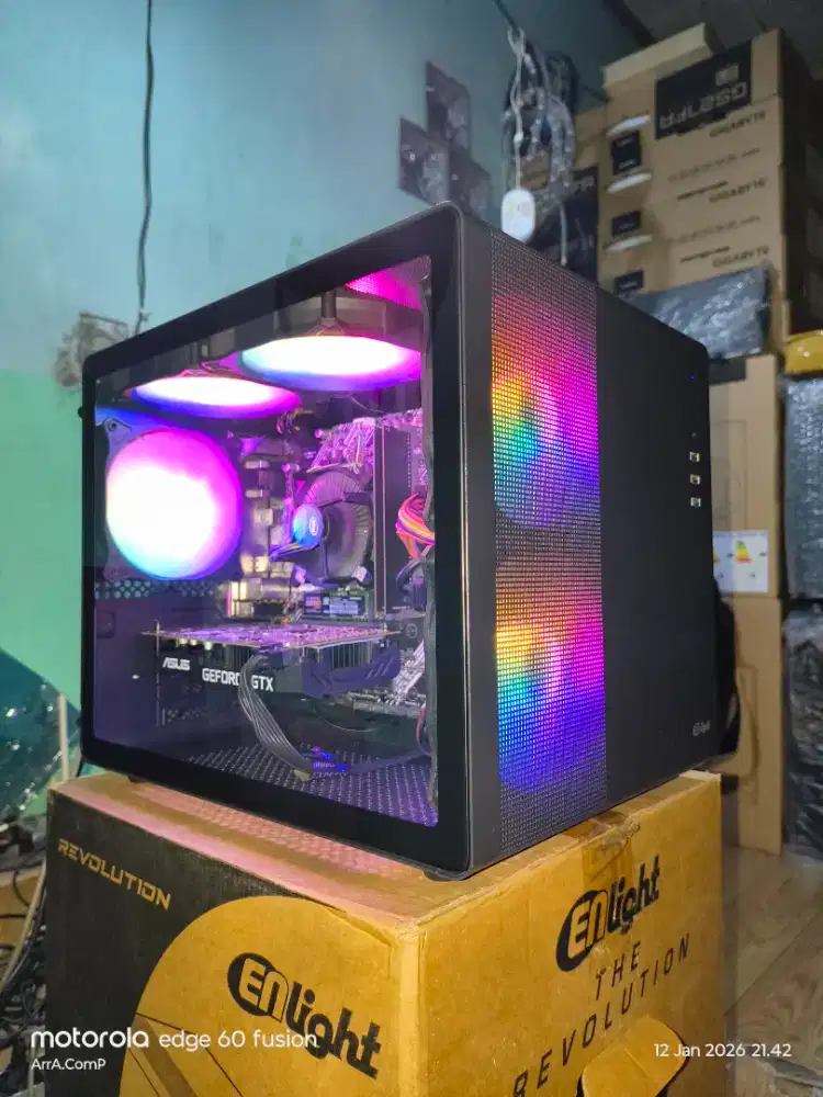 .:: PC GAMING & DESAIN CORE I3 GEN 10 RAM 16GB GTX 1660 SUPER 6GB ::.