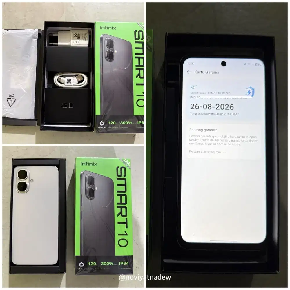INFINIX SMART 10 4/128 SECOND LIKE NEW