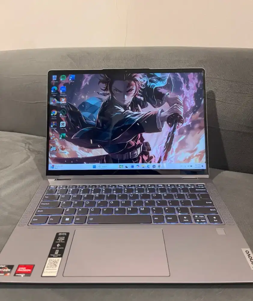 Lenovo Ideapad Flex 5 Ryzen 5 Ram 16 Gb laptop bekas