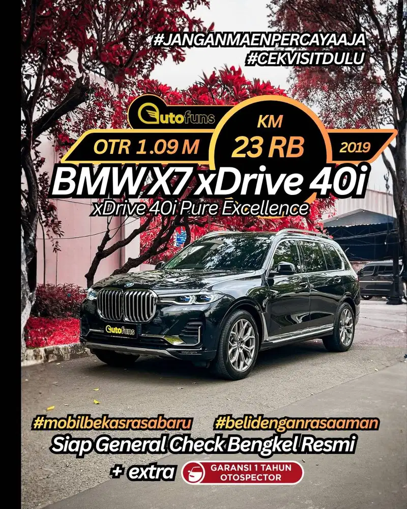 Km 23 Rb BMW X7 xDrive40i 2020 Pure Excellence BMW X7 xline xdrive2019