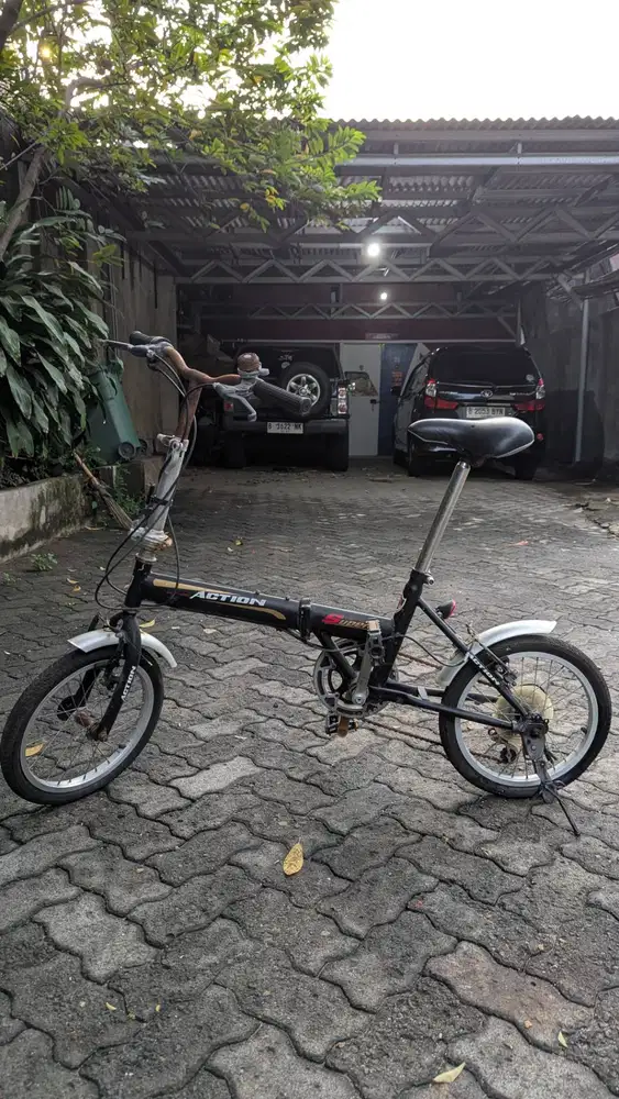Sepeda Lipat Action Super Murah Second