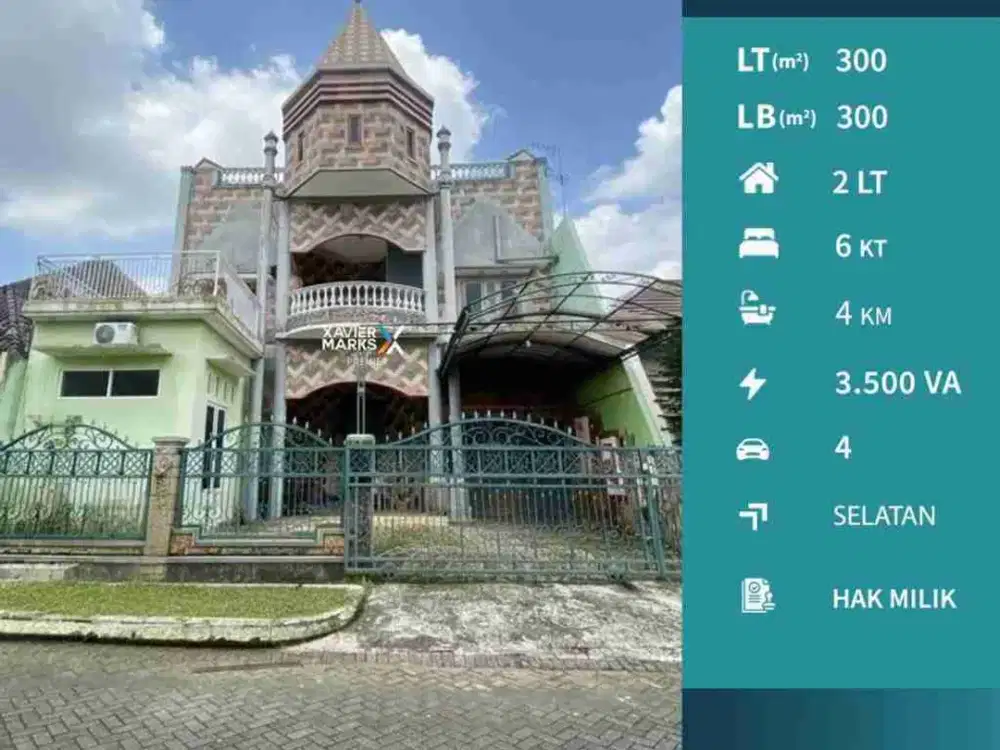 Disewakan/Dijual Rumah Luas Siap Huni Di Permata Jingga, Suhat Malang