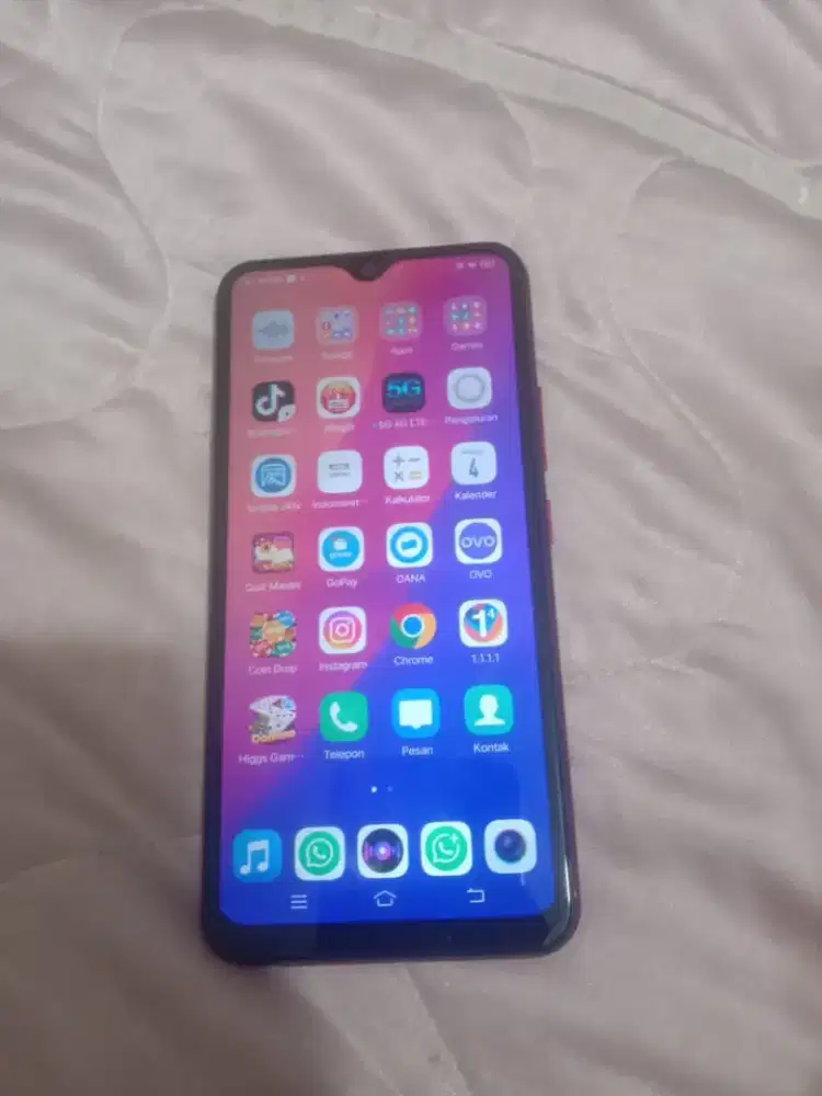 Jual-cptBU:Vivo Y12 original Ram.3/64 Batangan,No-minus,No-kendala,