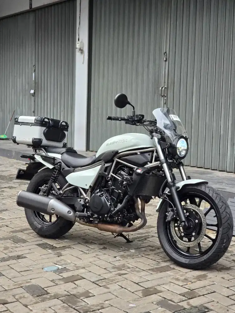 Moge Cruiser Kawasaki Eliminator 450 th 2024 Pmk Km 3rb Modif Like New