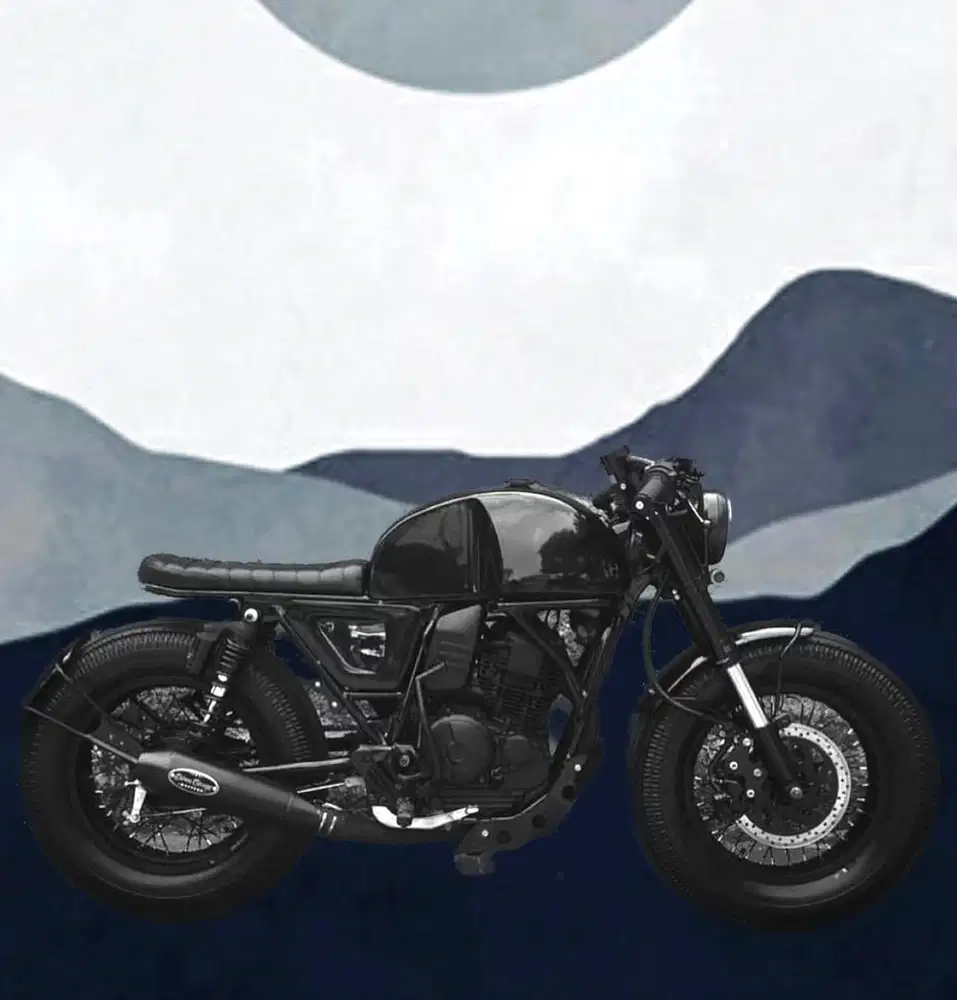 Yamaha Scorpio Custom Bratcafe Caferacer