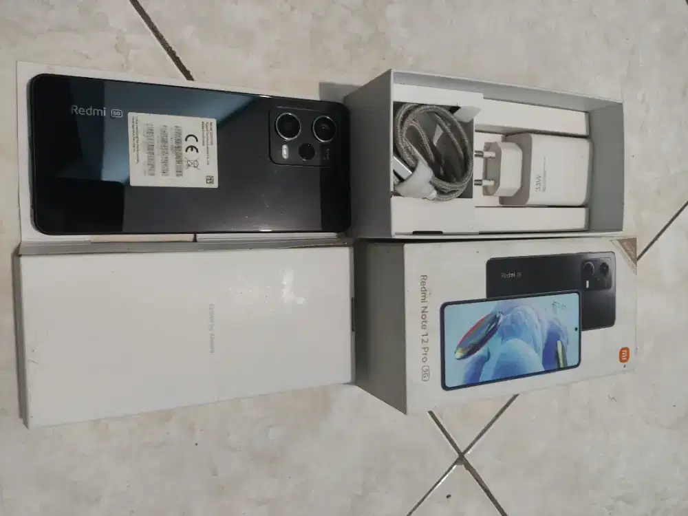 Redmi Note 12 Pro 5G, Ram 8/256GB, Fullset