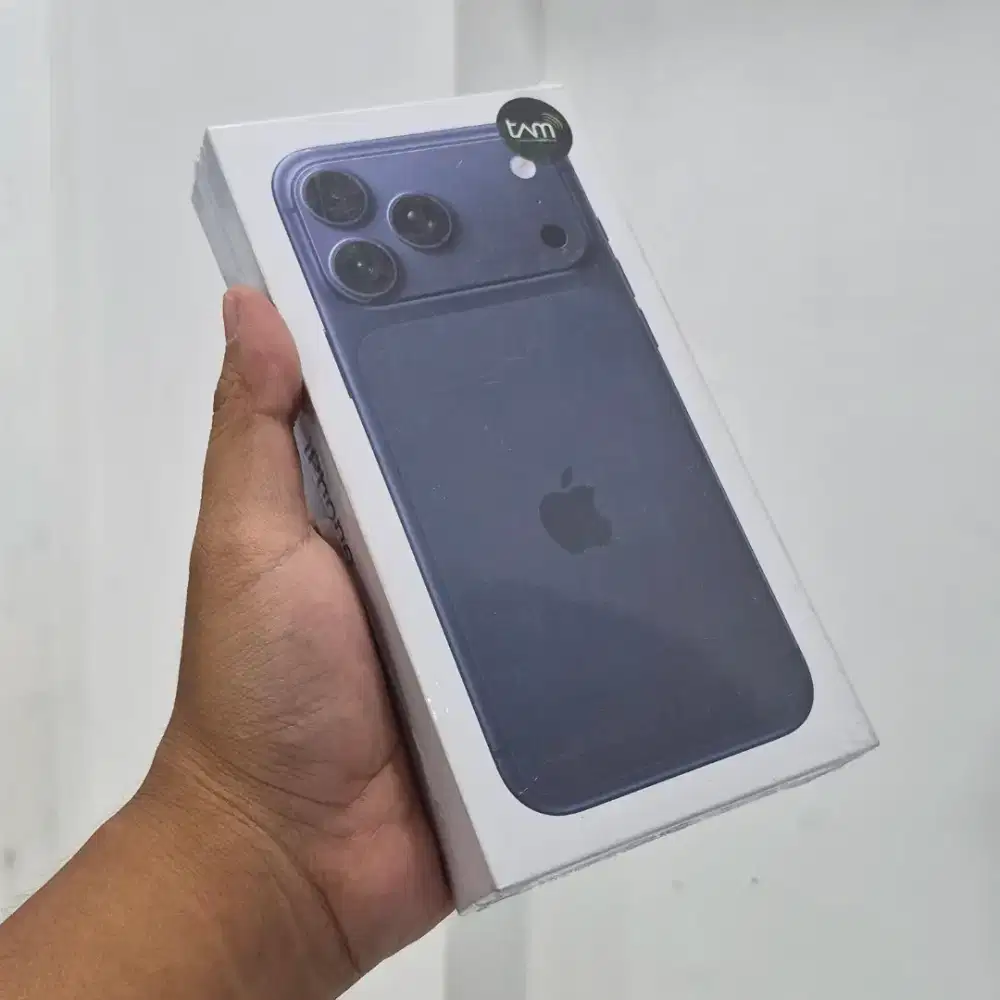 IPHONE 17 PRO MAX 256GB DEEP BLUE GARANSI RESMI IBOX