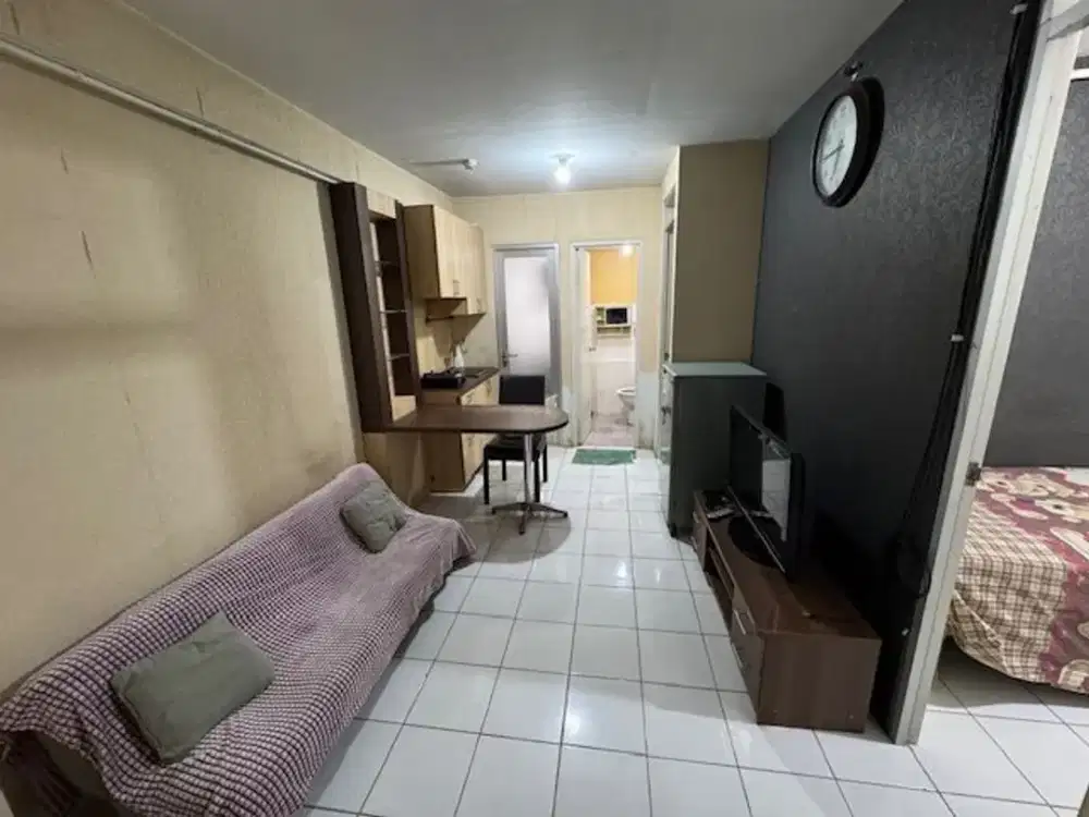 Apartemen Gading Nias Tipe 2 Kamar Alamanda Furnished Bulanan di Lantai 8