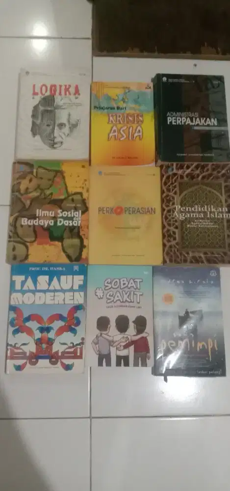 Buku2 pribadi terawat