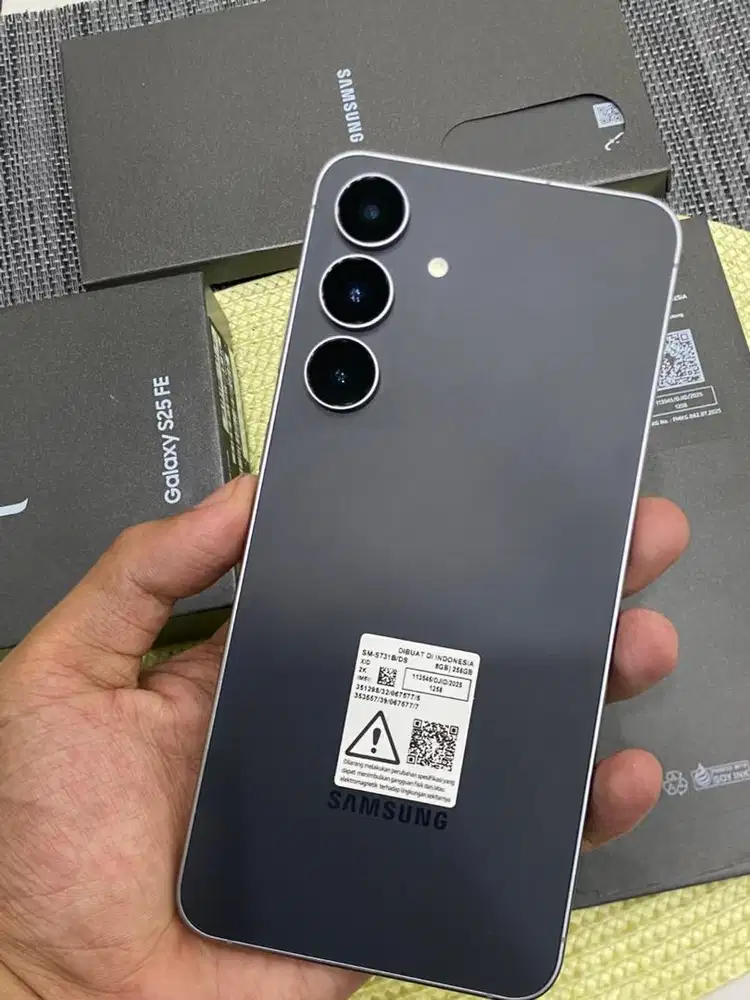 samsung s25 fe 8/256 resmi sein fullset