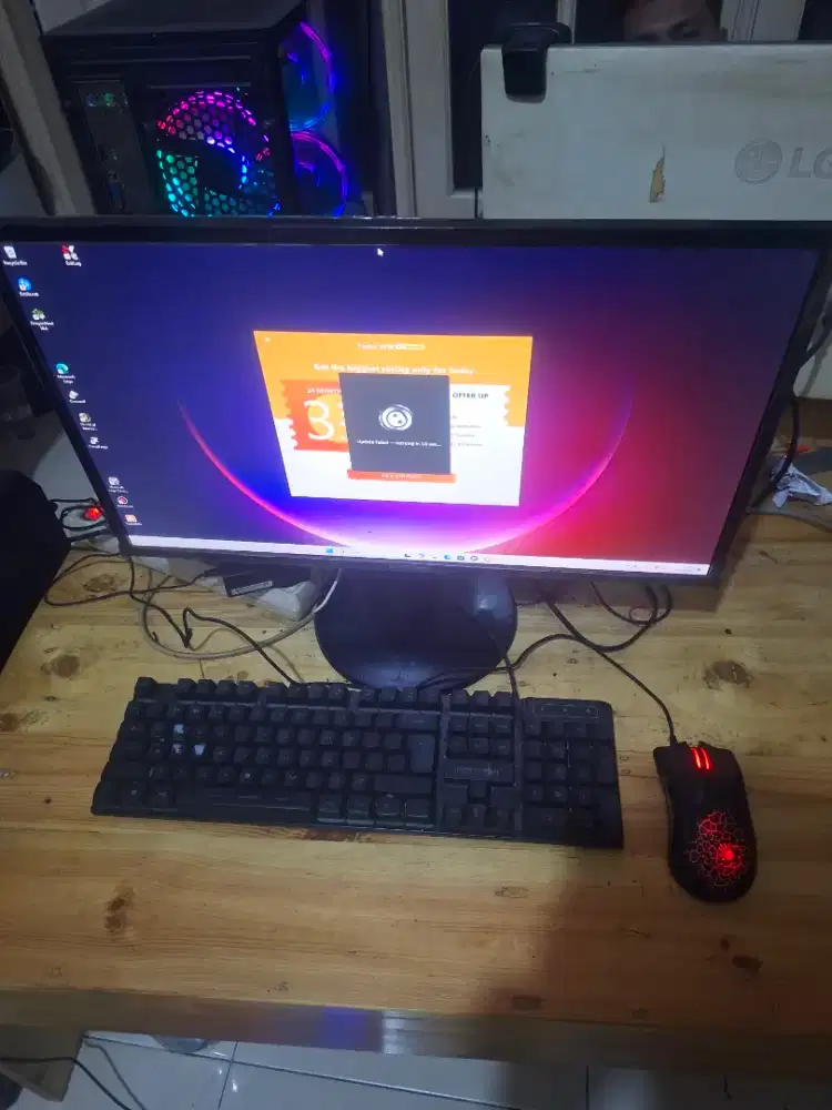TERMURAH PC Gaming Pc Fullset Core i7 gen 6 VGA Gtx 1060 3GB