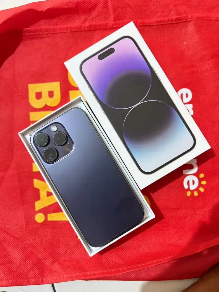 iPhone 14 Pro 128 GB EX IBOX PA/A BH 74% Mulus fullset