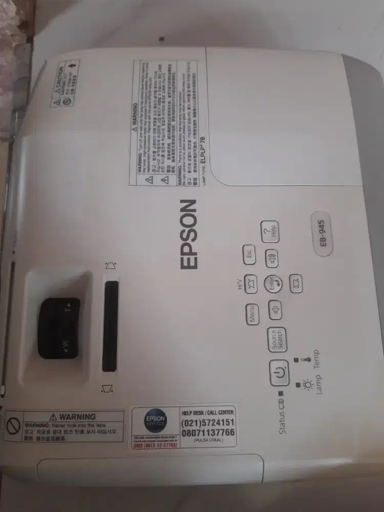 Proyektor Epson eb 955w