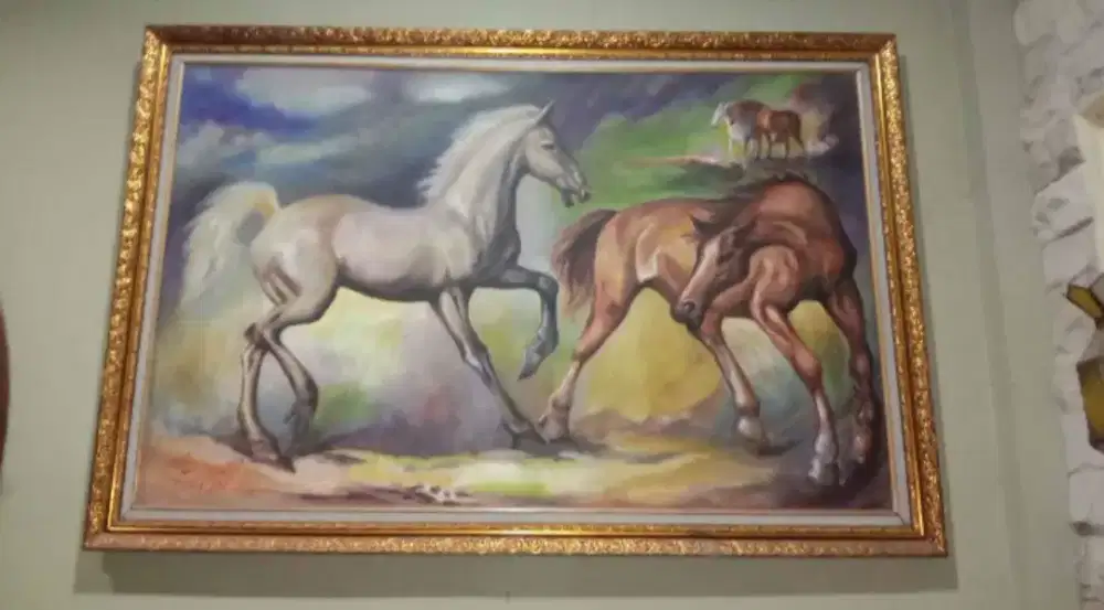 Lukisan Kuda Repro