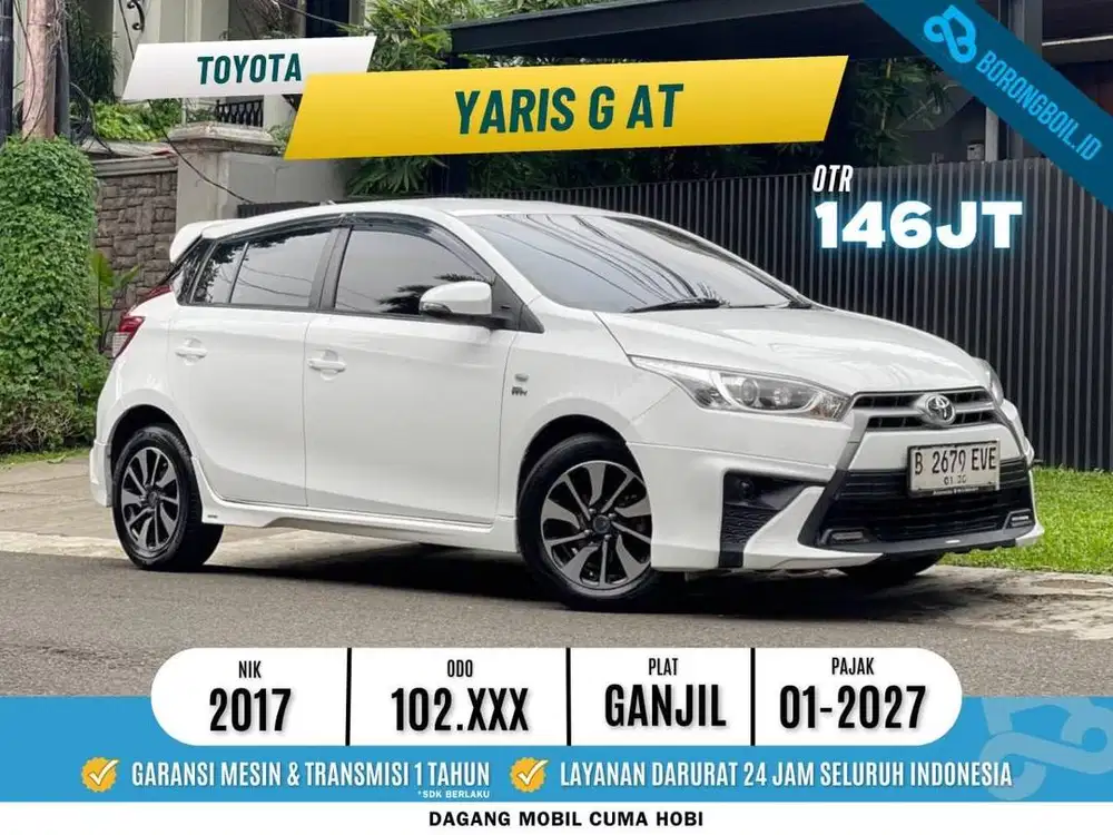 Toyota Yaris G At Upgrade TRD