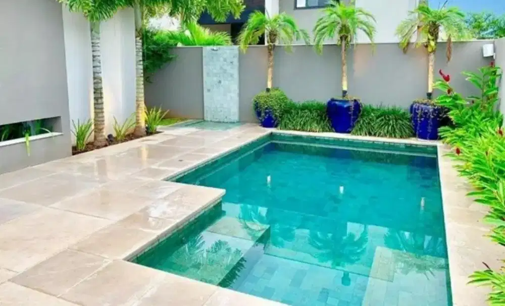 Pembuatan kolam renang