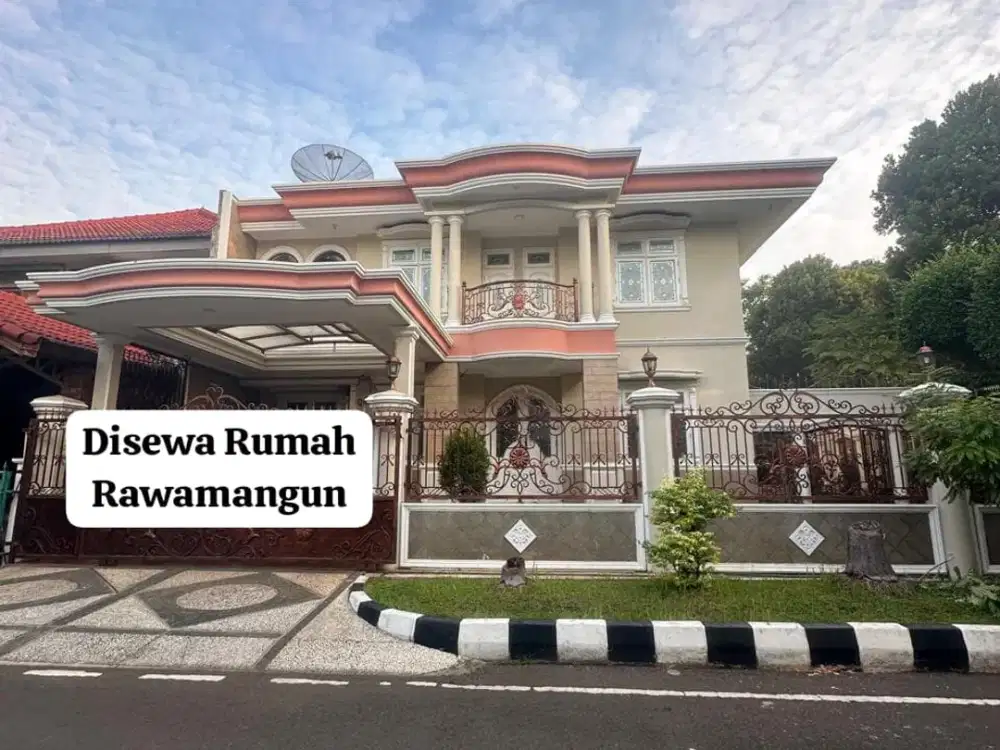 Disewakan Rumah di Komplek Berdikari Sentosa Rawamangun