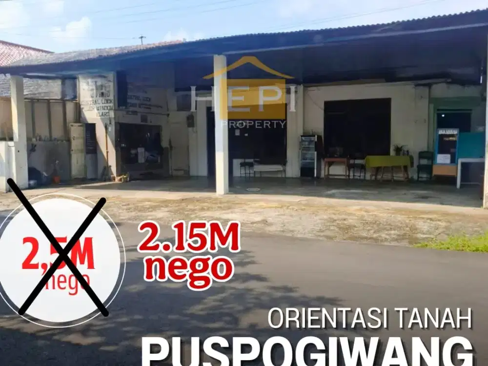 Dijual Rumah PUSPOGIWANG Semarang Barat