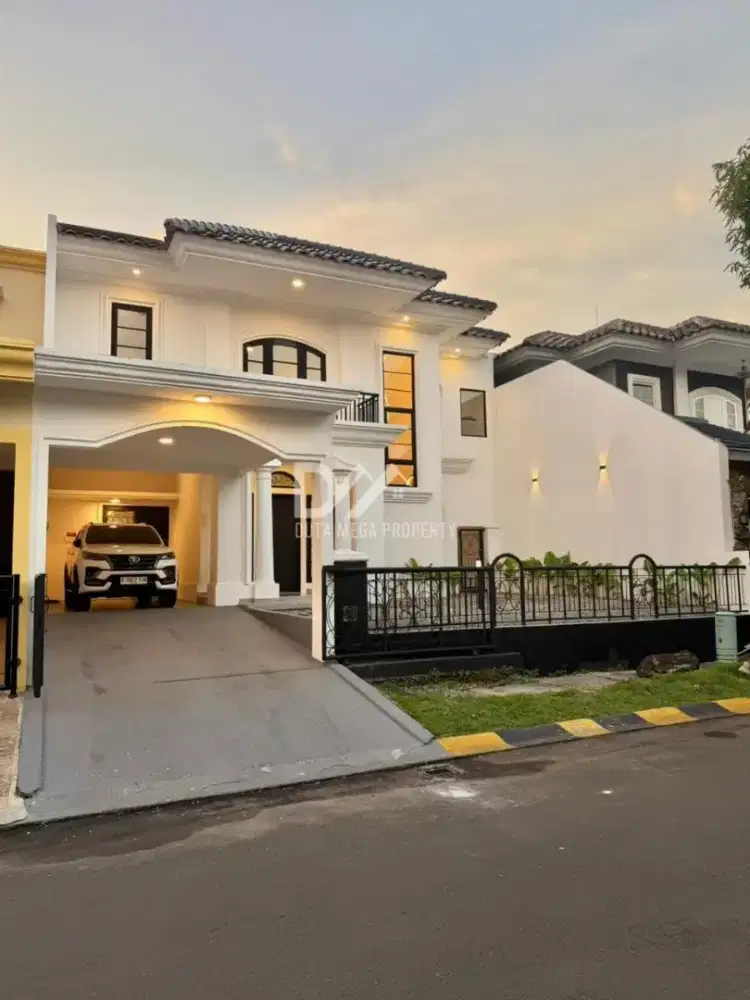 Rumah baru dijual di BSD Serpong Tangerang Selatan cantik mewah