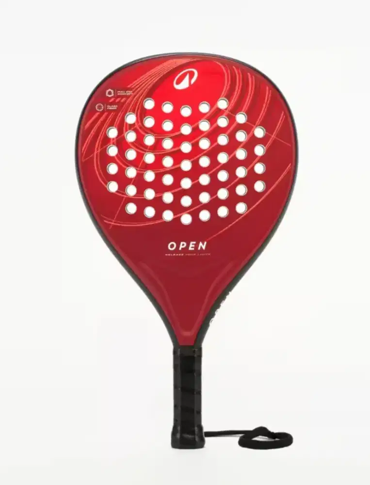 Raket Padel Dewasa PR Open - Merah