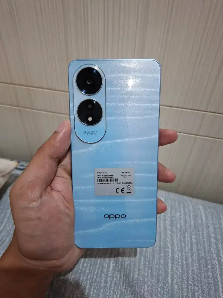 Oppo A60 Normal Mulus Pemakaian Fullset Ori Pemakaian Pribadi