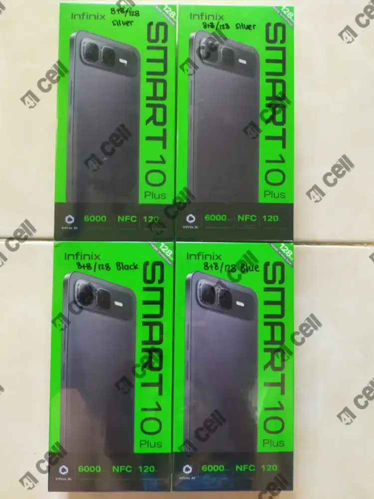 Infinix smart 10 plus ram 8+8/128 100% baru Termurah