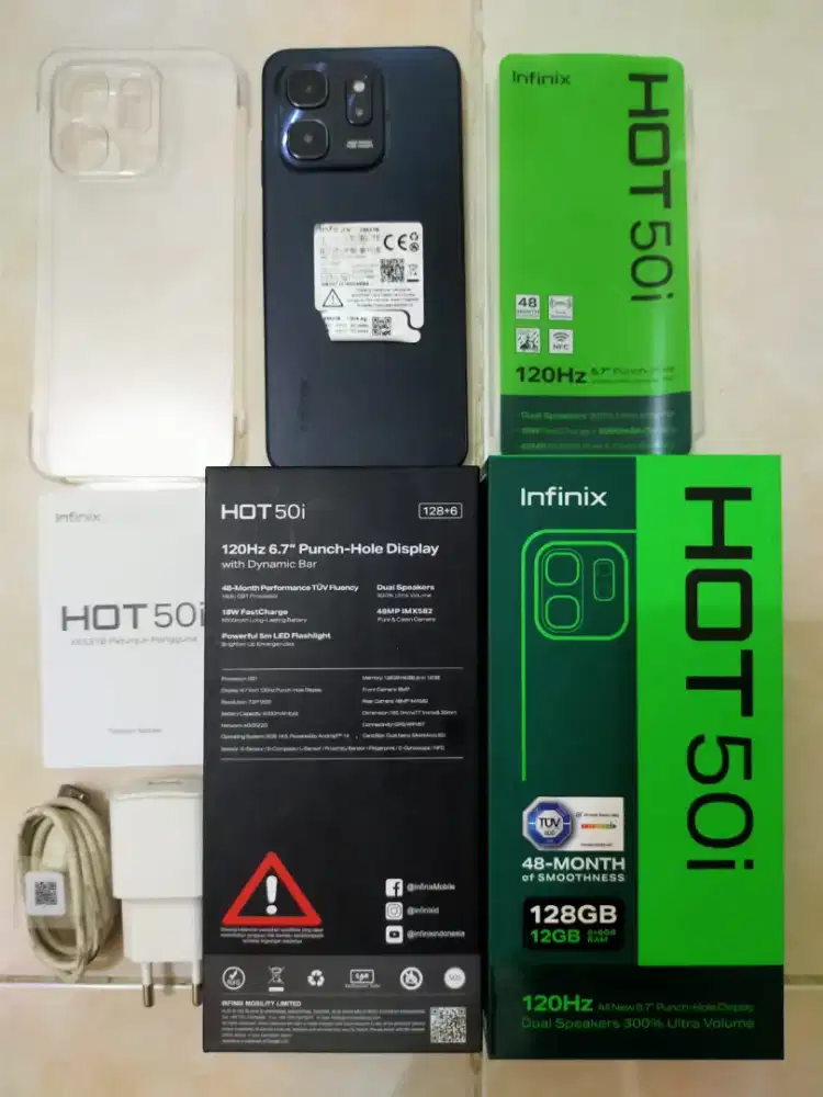 Infinix hot 50i mulus 6/128