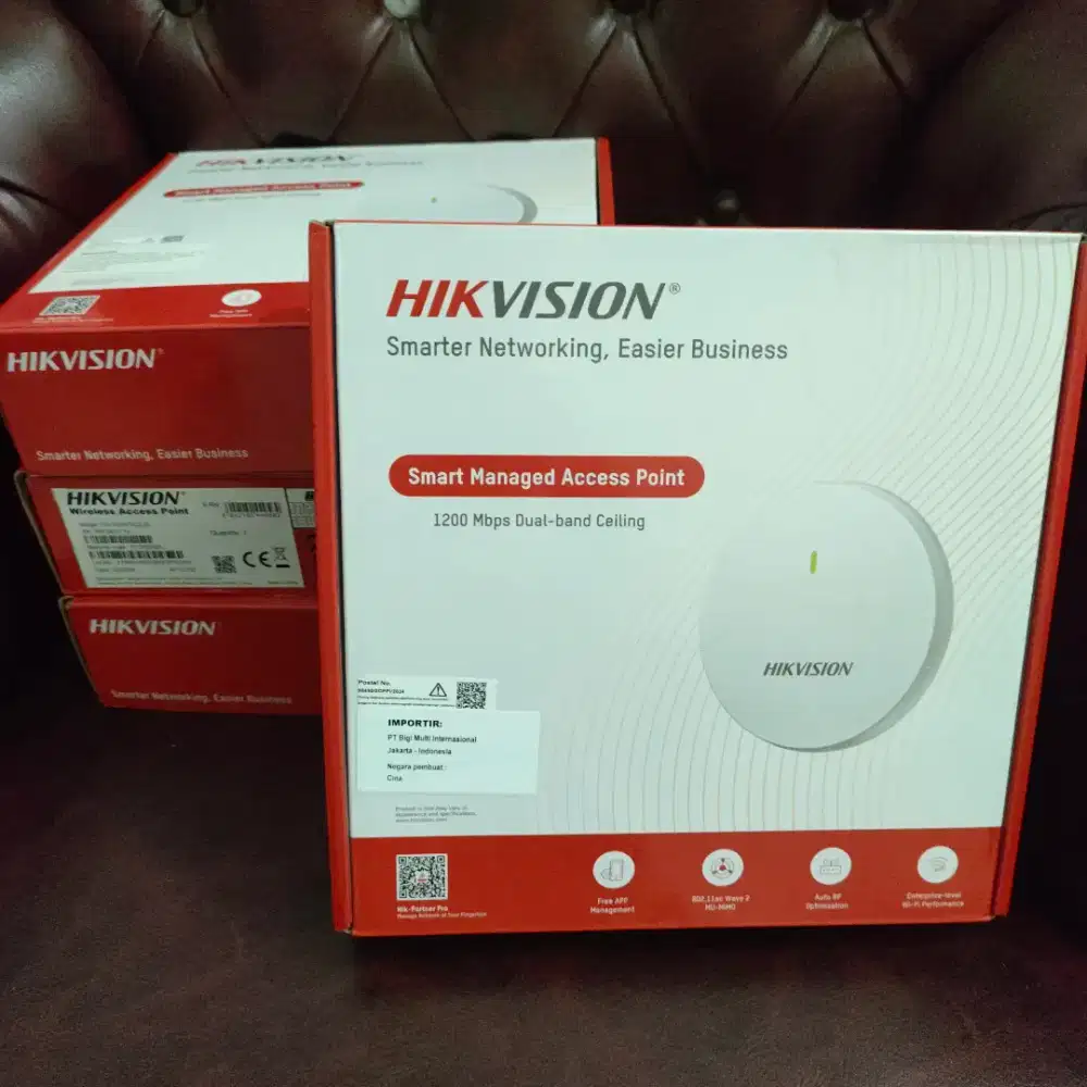 HIKVISION Smart Managed Access Point 1200 Mbps dual band ceiling