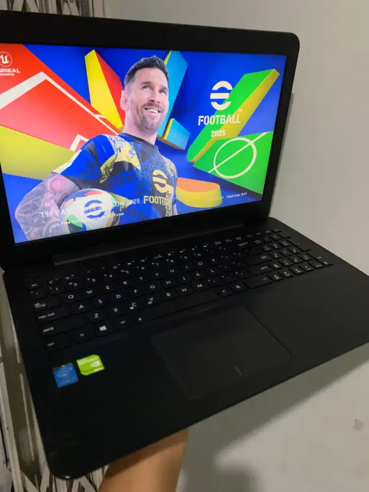 Laptop Asus dual Vga Nvidia 2jt an siap libas desain edit2 hingga game