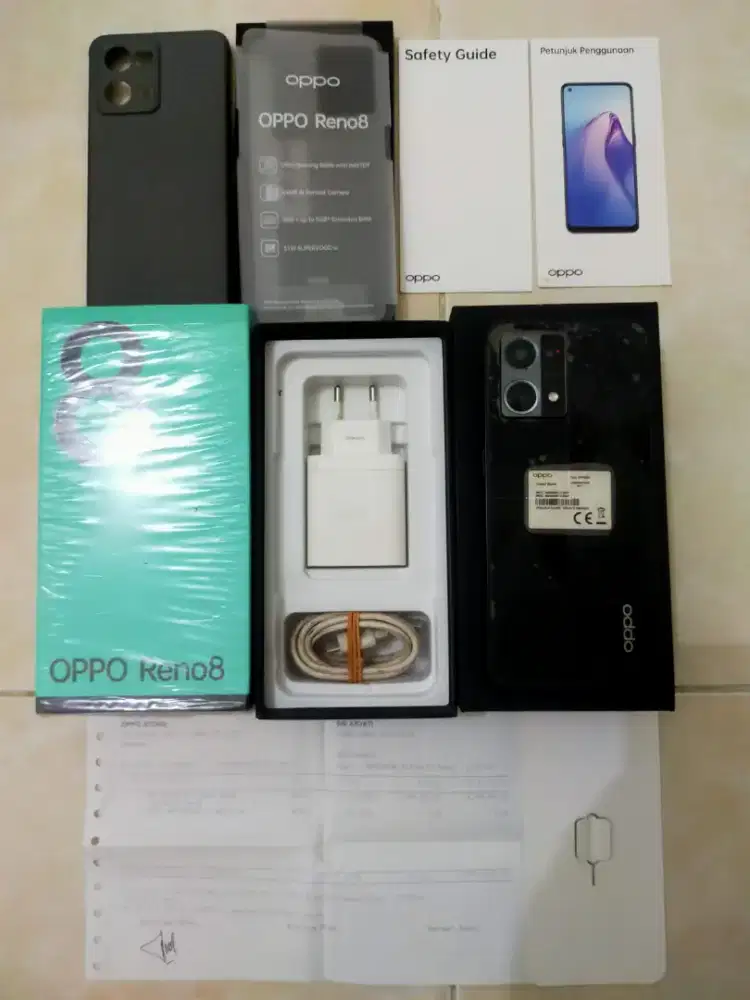 Oppo Reno 8 8/256 asli Oppo bukan barang refurbish