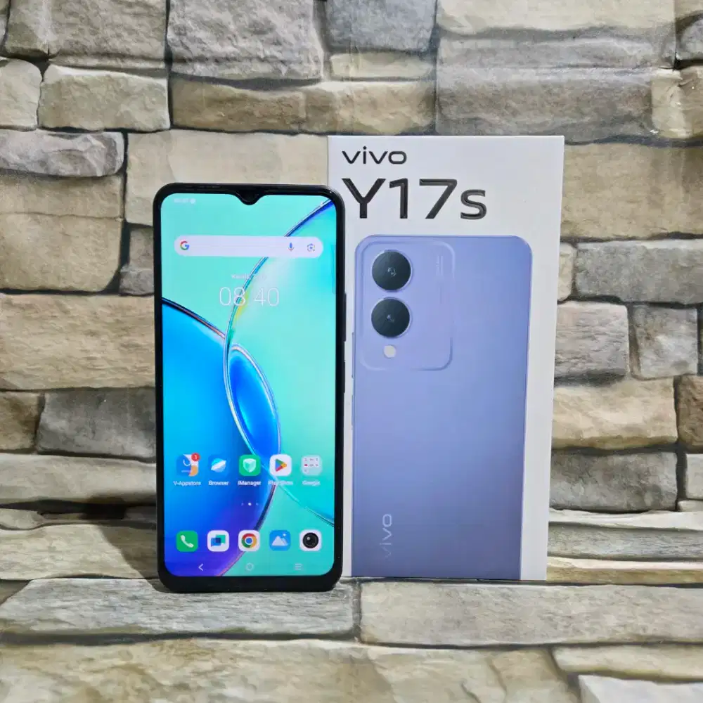 Vivo Y17s 6/128 4G Fullset Segel Normal Mulus 98%